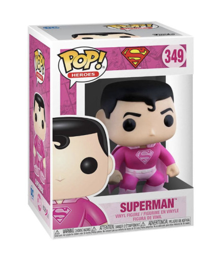 Superman Pink Bcrf DC Breast Cancer Research Foundation #349 - Produto Original