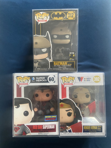 Funko Pop Superman Red Son-DC Super Heroes-60