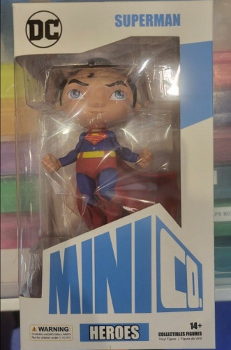 Action Figures Superman Super Homem Mini Co Dc Liga Da Justiça # - Produto Original