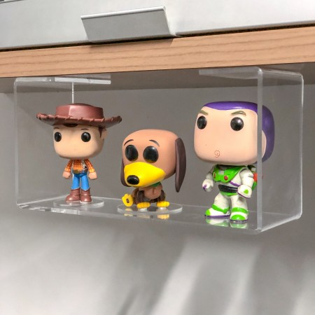 Suporte De Teto Para 3 Funko Pop! - Sem Fundo - Expositor - #