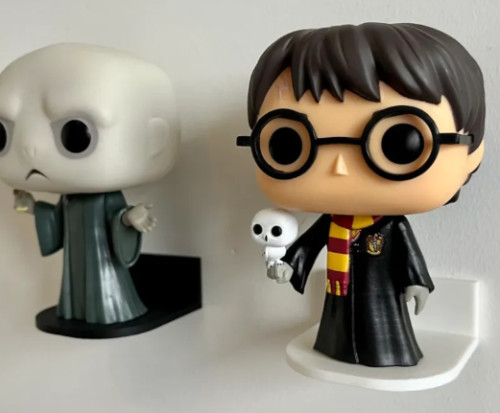 Suporte De Parede Para 1 Funko Pop! - 2 Unidades No Envio Outros #5 - Produto Original