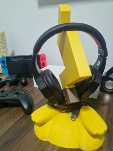 Suporte Headset Cauda Pikachu 3d - Pokémon ACESSORIOS # - Produto Original