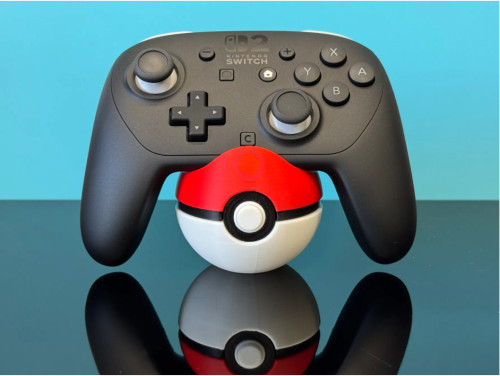 Suporte Para Controle Pro Pokémon Para O Nintendo Switch Versão 1 E 2 Expositor # - Produto Original