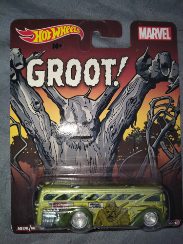 Surfin School Bus Marvel Groot Hot Wheels Marvel Groot # - Produto Original