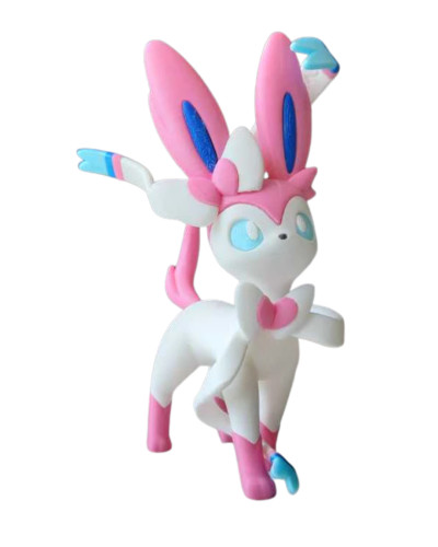 Action Figures Sylveon Pokémon - Impressão 3d-Pokemon-