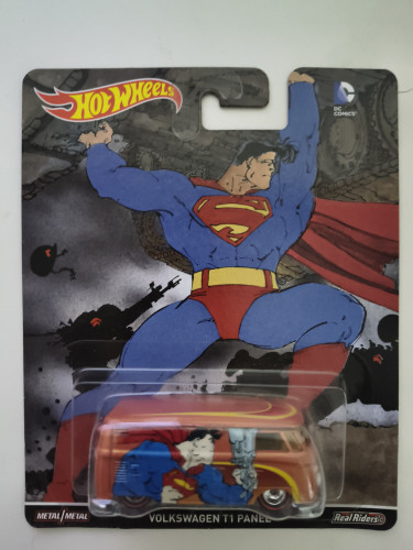 T1 Panel Superman Hot Wheels Superman # - Produto Original