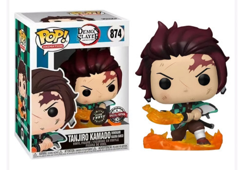 Funko Pop TANJIRO KAMADO - GLOW CHASE-Demon Slayer-874