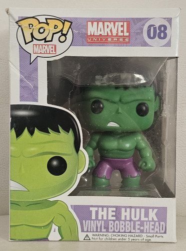 THE HULK VAULTED (CAIXA AVARIADA) Marvel Universe #8 - Produto Original
