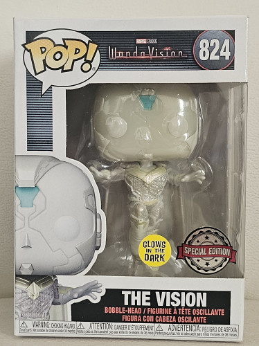 THE VISION GLOW IN THE DARK VISÃO Marvel WandaVision #824 - Produto Original