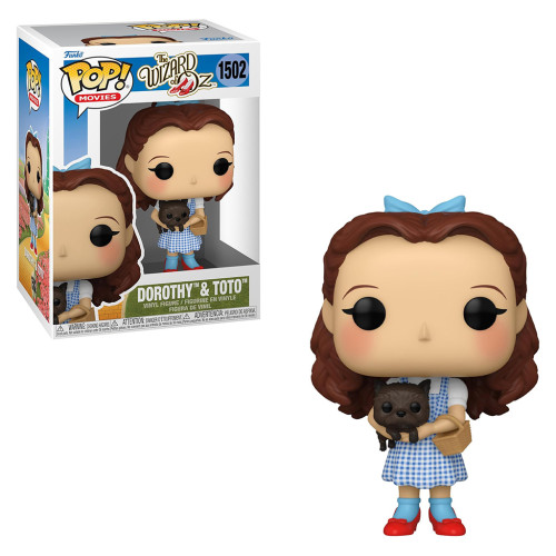 Funko Pop Movies The Wizard Of Oz - Dorothy & Toto 1502 Magico De Oz Movies #1502 - Produto Original