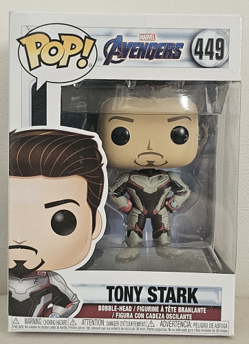 TONY STARK IRON MAN Avengers Endgame #449 - Produto Original
