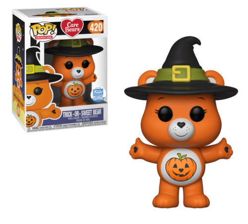Funko Pop Trick-or - Sweet Bear Halloween #420 Care Bears #1 - Produto Original