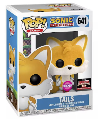 Tails (Flocked) Sonic The Hedgehog #641 - Produto Original