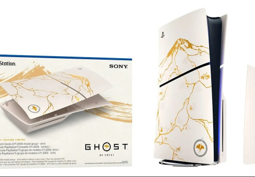 Tampa para PS5 ghost of yotei edição limitada - PlayStation - #