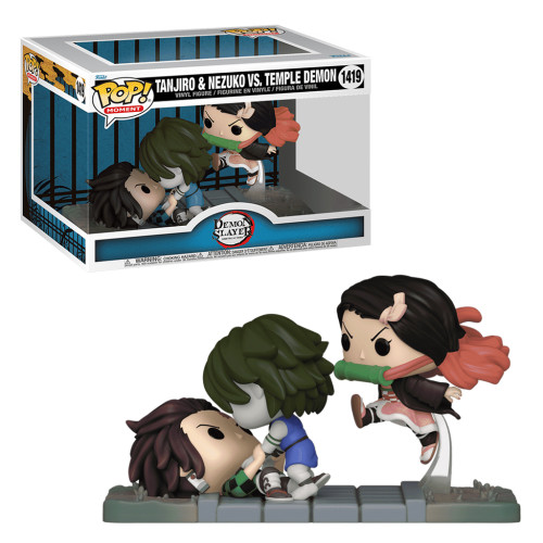 Funko Pop Tanjiro & Nezuko Vs. Temple Demon-Demon Slayer: Kimetsu No Yaiba-1419