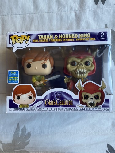 Funko Pop Taran & Horned King Black Cauldron Exclusivo 2019 Summer Con - Disney The Black Cauldron - #2