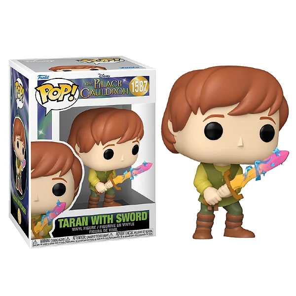 Funko Pop Taran with Sword-Disney The Black Cauldron-1587