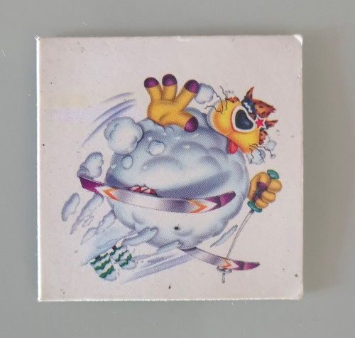 Tazo Figurinha Raro Elma Chips Coreia do Sul 1994 Chester Cheetah Chester Cheetah # - Produto Original