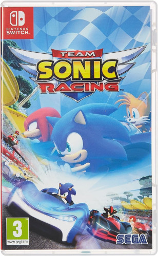 Team Sonic Racing Switch Usado Mídia Física Europeu (sem Caixa)-Nintendo Switch-