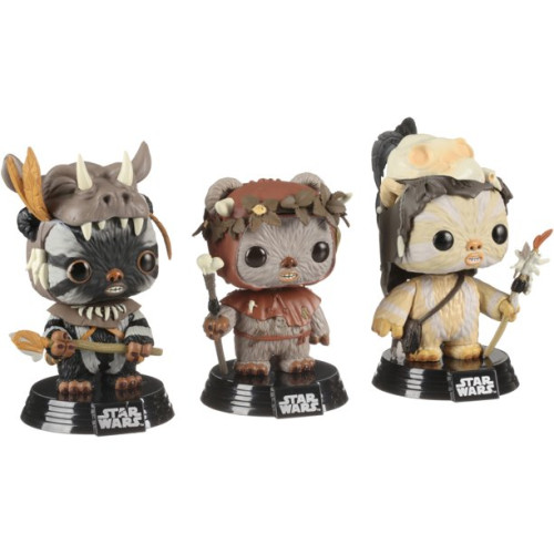 Teebo, Chief Chirpa & Logray Ewoks (Sem Caixa) Star Wars #3 - Produto Original