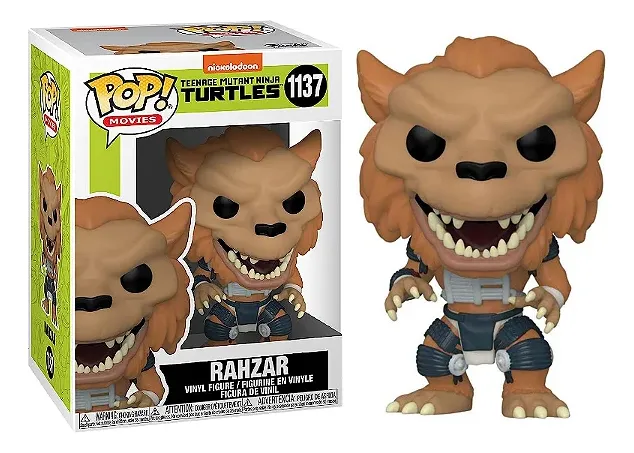 Teenage Mutant Ninja Turtles Ii: Rahzar Pop Vinyl Funko 1137 Teenage Mutant Ninja Turtles #1137 - Produto Original