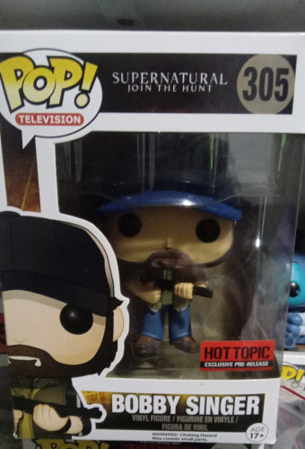 Funko Pop Television Supernatural Bobby Singer-Supernatural-305