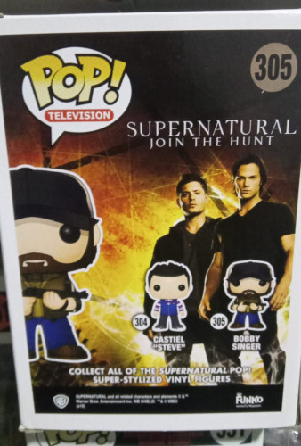 Funko Pop Television Supernatural Bobby Singer - Supernatural - #305