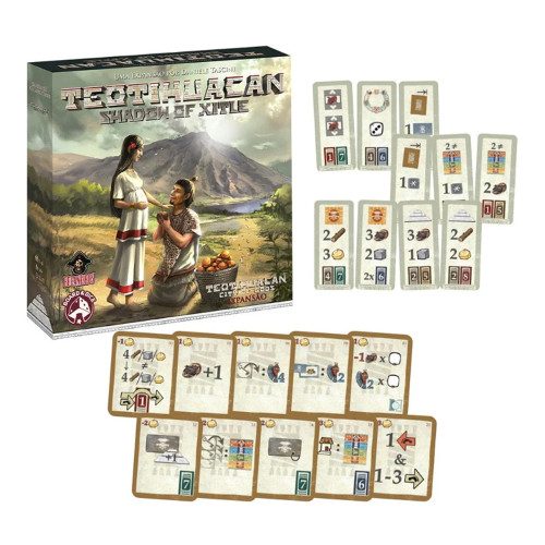 Teotihuacan: Shadow Of Xitle (expansão) - Bucaneiros - Jogo De Tabuleiro - #