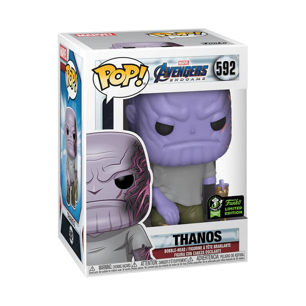 Funko Pop Thanos 592 Exclusivo Comic Con 2020 Marvel - Marvel - #592 - Funko Pop - #592 FUNKO POP #592 - Produto Original