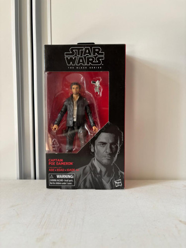 The Black Series 6" Captain Poe Dameron With Blaster Action Figures # - Produto Original