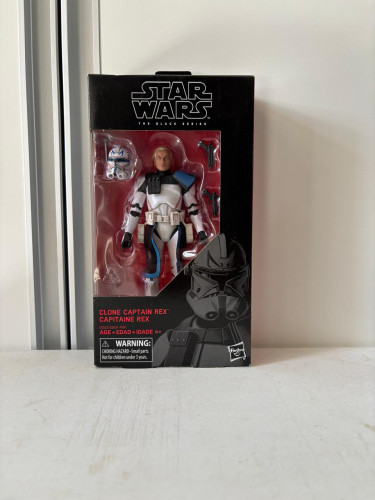 The Black Series 6" Clone Captain Rex Figure Action Figures # - Produto Original