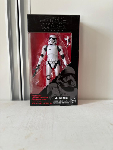The Black Series 6" First Order Stormtrooper Figure With 2 Blasters Action Figures # - Produto Original