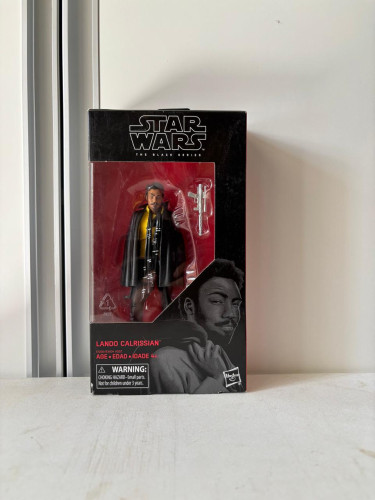 The Black Series 6" Lando Calrissian Figure With Blaster Pistol Action Figures # - Produto Original