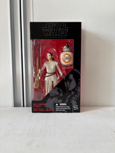 The Black Series 6" Rey (jakku)  & Bb-8 Action Figures # - Produto Original