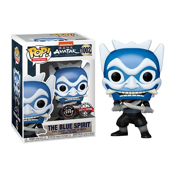 The Blue Spirit Glows in the Dark Hot Topic - Avatar The Last Airbender #1002 - Produto Original