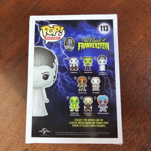 Funko Pop The Bride of Frankeinstein (vaulted) - Universal Studios Monsters - #113