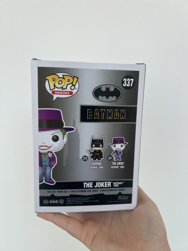 Funko Pop The Joker Batman 1989 - Batman 1989 - #337