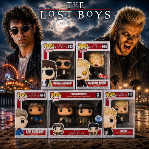 Funko Pop The Lost Boys - Set Completo ( Vaulted ) ### #613 - Produto Original