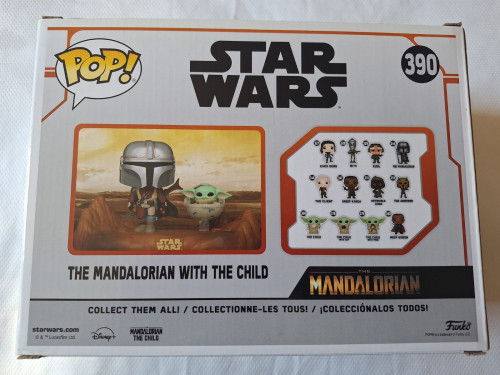Funko Pop The Mandalorian With The Child - Stars Wars - #390