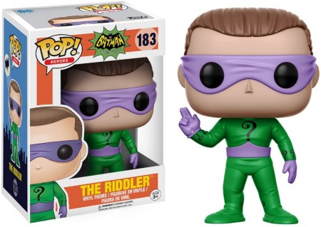 The Riddler 183 Funko Pop Charada 1966 Dc Batman Classic Series - Batman Classic Tv Series - #183 FUNKO POP #183 - Produto Original