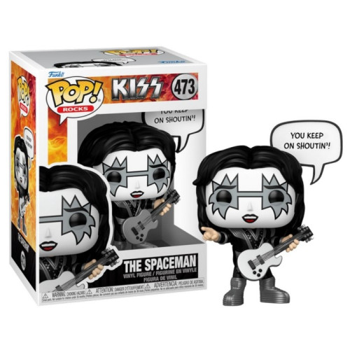 Funko Pop The Spaceman Rocks - KISS #473 - Produto Original