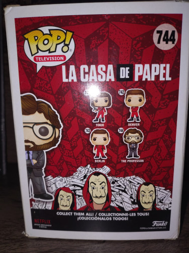  La Casa De Papel #744 - Produto Original