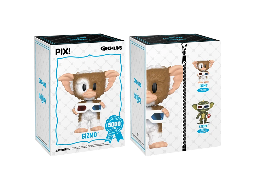 Thrilljoy Gremlins:  Gizmo (5000 unidades) Thrilljoy # - Produto Original