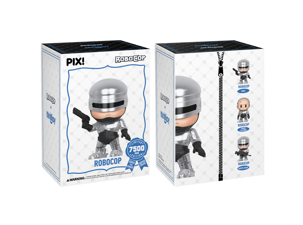 Thrilljoy Pix : ROBOCOP - Robocop: The Tin Man (Regular) 7500 unidades Robocop # - Produto Original