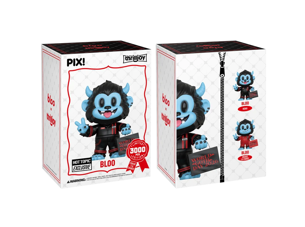 Thrilljoy Pix: Bloo: Dark Bloo Thrilljoy Bloo # - Produto Original