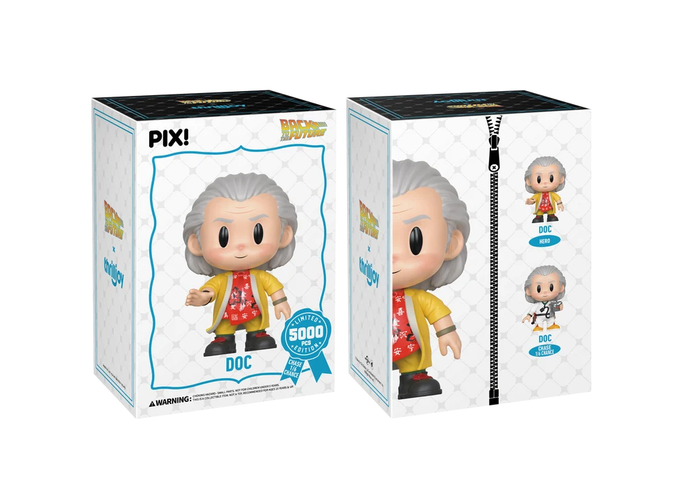 Thrilljoy Pix BACK TO THE FUTURE- Doc: The Mad Scientist  (5000 unidades) Back To The Future # - Produto Original