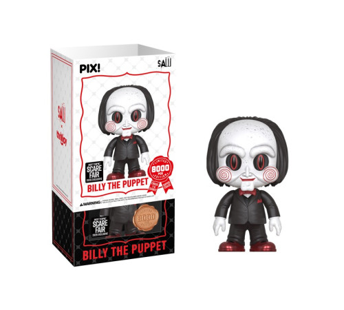 Thrilljoy Pix Billy The Puppet Hot Topic Scare Fair Aberto Regular Saw # - Produto Original