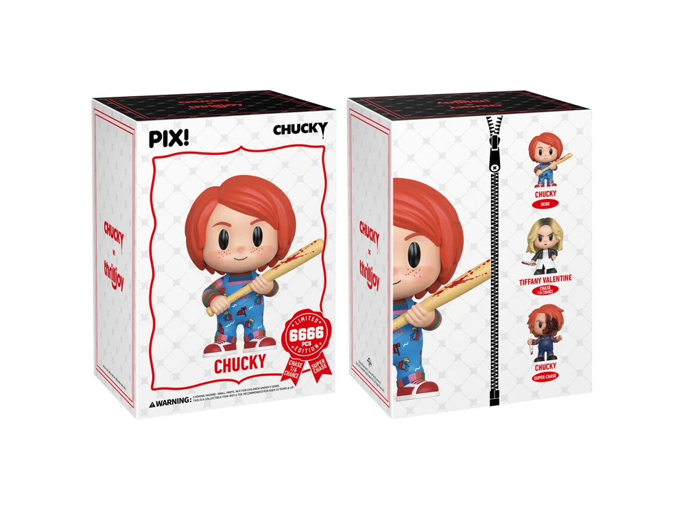 Thrilljoy Pix Chucky - Chucky (Regular) 6666 unidades Chucky # - Produto Original