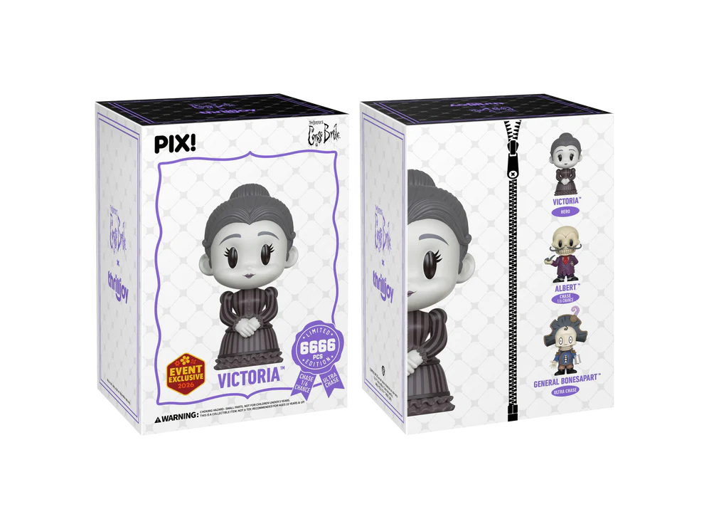 Thrilljoy Pix Corpse Bride - Victoria (Regular) 6666 unidades (exclusivo) Corpse Bride # - Produto Original