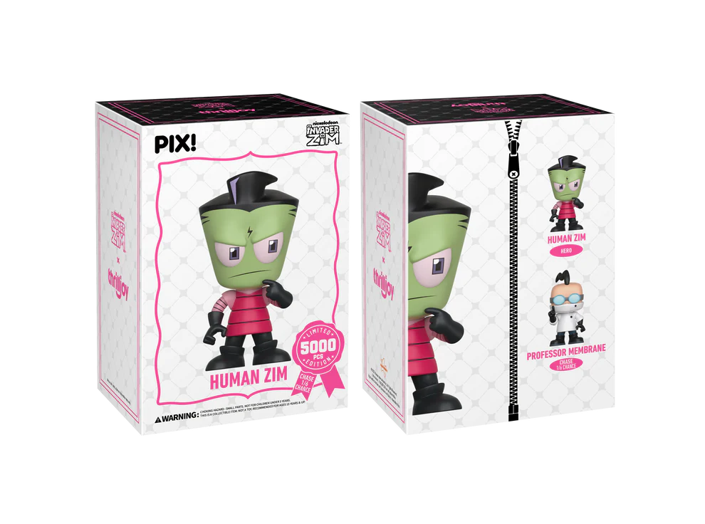Thrilljoy Pix Invader Zim Human Zim (Regular 5000 unidades) Invader Zim # - Produto Original